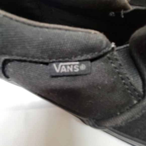 Vans Slip On Black Size 7 - Picture 3 of 9